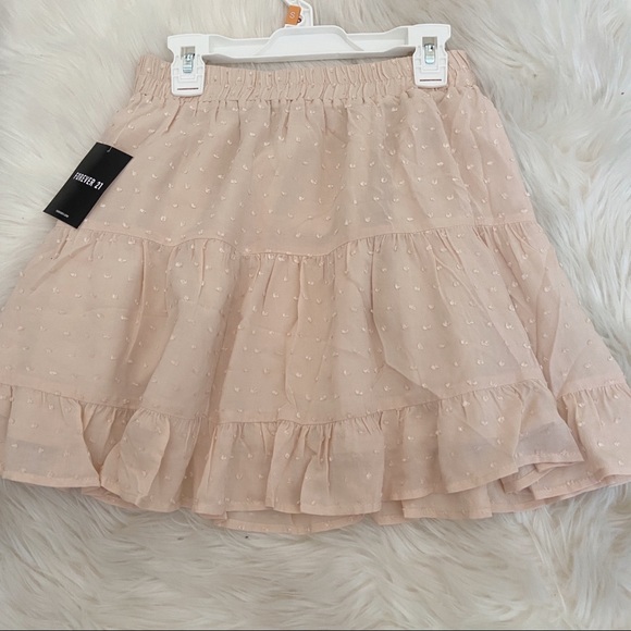 Beige mini skirt - Picture 2 of 4